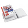 Raccoglitore Stelvio TI bianco personalizzabile, formato A4, dorso 7.5 cm, con 4 anelli diametro 50 mm