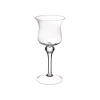 Calice con coppa Tulipano in vetro, diametro 16 cm, altezza 33 cm