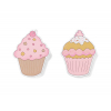 Molletta cupcakes, altezza 65 mm, confezione da 12 pezzi, vari colori