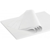 Carta cellulosa bianca da 22 gr in fogli 100x150 cm, confezione da 5 kg