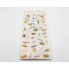 Sacchetto in carta politenata antiunto, fantasia "Snack-stuzzicchini", cartone da 10 kg.