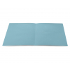 Carpetta in cartoncino manilla semplice monocolore, 24.5x35 cm, confezione da 200 pezzi, vari colori