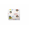 Rotolo carta igienica decoro con pinguini e scritta Merry Christmas