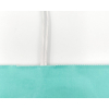 Shopper verde acqua - tiffany antico in carta kraft con maniglia ritorta bianca
