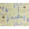 Carta da regalo "Ecocarta Retrò" con strumenti e note musicali, in fogli, formato 70x100 cm, confezione da 25 fogli