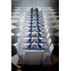 Tovagliolo TNT airlaid "Dunisoft" blu royal 40x40cm, confezione da 60 pezzi