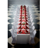Tovagliolo TNT airlaid "Dunisoft" bordeaux 40x40cm, confezione da 60 pezzi