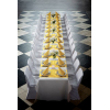 Tovagliolo TNT airlaid "Dunisoft" giallo 40x40cm, confezione da 60 pezzi
