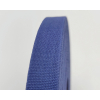 Fettuccia in cotone blu prussia, altezza 16 mm, lunghezza 50 metri