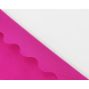 Sacchetto tessuto non tessuto fucsia, bordo smerlato, confezione da 25 pezzi
