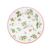 Piatto in cartoncino fantasia Fragole Chic, confezione da 8 pezzi