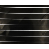 Sacchetto regalo metallizzato fantasia "Brillante Linea", confezione da 50 pezzi