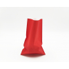 Sacchetto regalo satinato rosso opaco tinta unita linea soft
