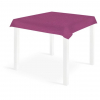 Tovaglia quadrata viola-melanzana in tessuto non tessuto airlaid 100x100cm, confezione da 25 pezzi
