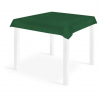 Tovaglia quadrata verde bosco in tessuto non tessuto airlaid 100x100cm, confezione da 25 pezzi