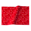 Sacchetto regalo perlato "Stampa Cuoricini", rosso