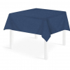 Tovaglia quadrata blu in tessuto riutilizzabile 150x150 cm