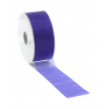 Rotolo nastro organza blu elettrico, lunghezza 50 metri