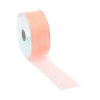 Rotolo nastro organza salmone, lunghezza 50 metri