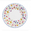 Piatto in cartoncino fantasia Botanic Flowers, confezione da 8 pezzi