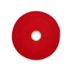 Fettuccia in cotone rosso, lunghezza 50 metri