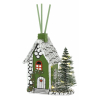 Profumatore fattoria e albero con led, 5x8 cm, altezza 10.5 cm, in confezione regalo