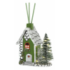 Profumatore fattoria e albero con led, 5x8 cm, altezza 10.5 cm, in confezione regalo