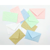Biglietto e busta "Marmorea" colori assortiti tenui, formato 9x14 cm, confezione da 100/100 pezzi