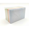Biglietto e busta "Marmorea" colori assortiti tenui, formato 9x14 cm, confezione da 100/100 pezzi