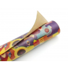 Rotolo carta da regalo millerighe avana, fantasia figure geometriche, h 1 x 10 mt