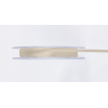 Rotolo nastro doppio raso beige, in bobina da 100 metri