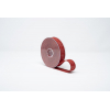 Rotolo nastro canvas lamè rosso, altezza 25 mm, lunghezza 10 mt