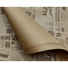 Carta da regalo millerighe avana, fantasia fogli di giornale, formato 70x100 cm, confezione da 25 fogli