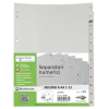 Separatore numerico 1-12 con foratura universale, formato A4