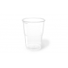 Bicchiere trasparente biodegradabile 400cc in PLA, confezione da 50 pezzi