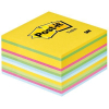 Blocco foglietti adesivi Post-it 2030-U neon assortiti, 76x76 mm, confezione da 450 fogli