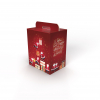 Scatola per confezioni regalo fantasia Dear Santa Claus con maniglia superiore, vari formati