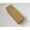 Scatola per bottiglia magnum con coperchio in cartone onda avana, 14x42x14 cm, cartone da 20 pezzi