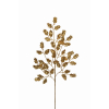 Ramo di agrifoglio oro, altezza 66 cm