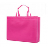 Shopper fucsia in tessuto non tessuto, confezione da 10 pezzi