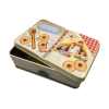 Scatola in latta libro "Homemade Biscuits", 14.5x9.3x5 cm