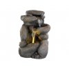 Fontana di pietra con effetto cascata, altezza 53 cm