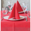 Tovaglia rossa in tessuto non tessuto, h.120cm, rotolo da 25 metri