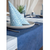 Tovaglia blu  in tessuto non tessuto, h.120cm, rotolo da 25 metri