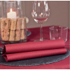 Tovaglia runner "You&Me" in tessuto non tessuto bordeaux, rotolo da 24 metri (20 strappi da 120cm)