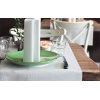 Tovaglia runner "You&Me" in tessuto non tessuto bianco, rotolo da 24 metri (20 strappi da 120cm)