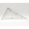 Set Squadre "Deli" 60° e 45° da 33 cm, confezione da 2 pezzi