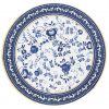 Piatto in cartoncino fantasia Blue Grace