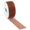 Rotolo nastro organza giallo, lunghezza 50 metri