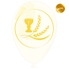Palloncino Prima Comunione, confezione da 12 pezzi